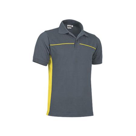 Polo THUNDER gris/amarillo