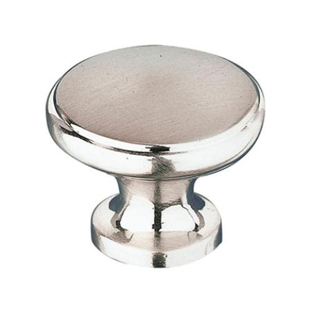 Pomo niquel cepillado Ø25 mm